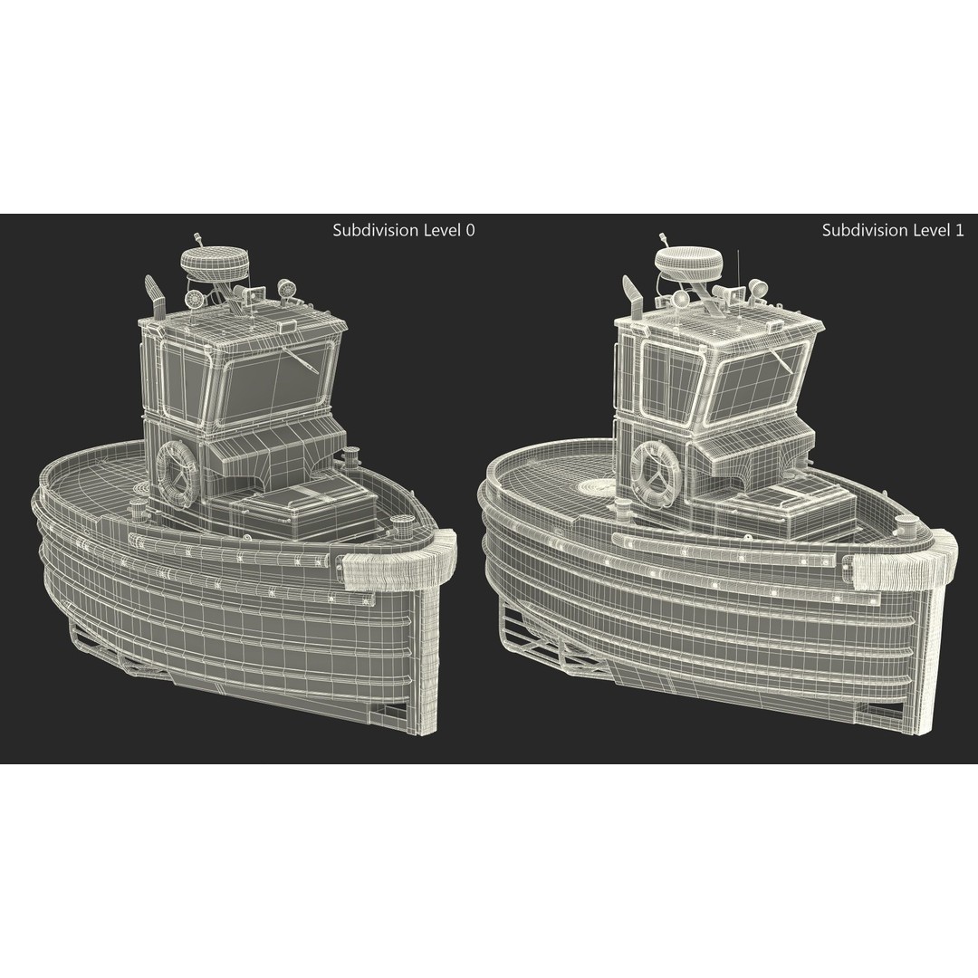 Boomin Beaver US NAVY Boat 3D Model – Rigged PBR Asset for Simulation - View 17