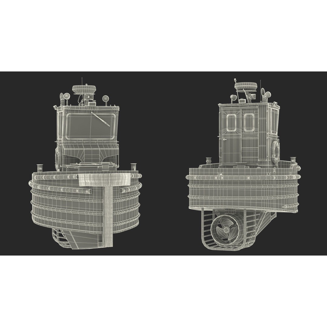 Boomin Beaver US NAVY Boat 3D Model – Rigged PBR Asset for Simulation - View 21