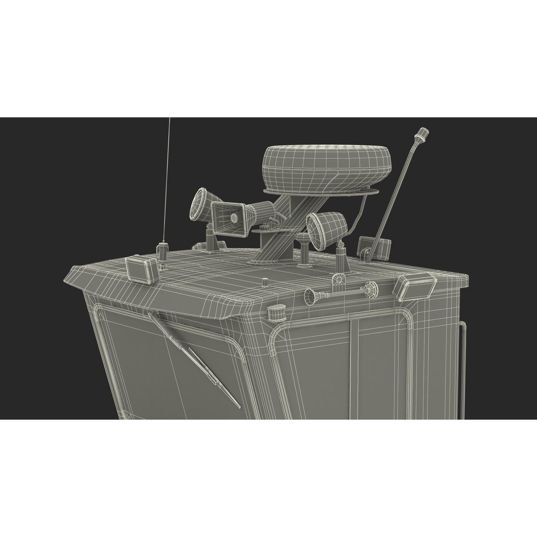 Boomin Beaver US NAVY Boat 3D Model – Rigged PBR Asset for Simulation - View 26