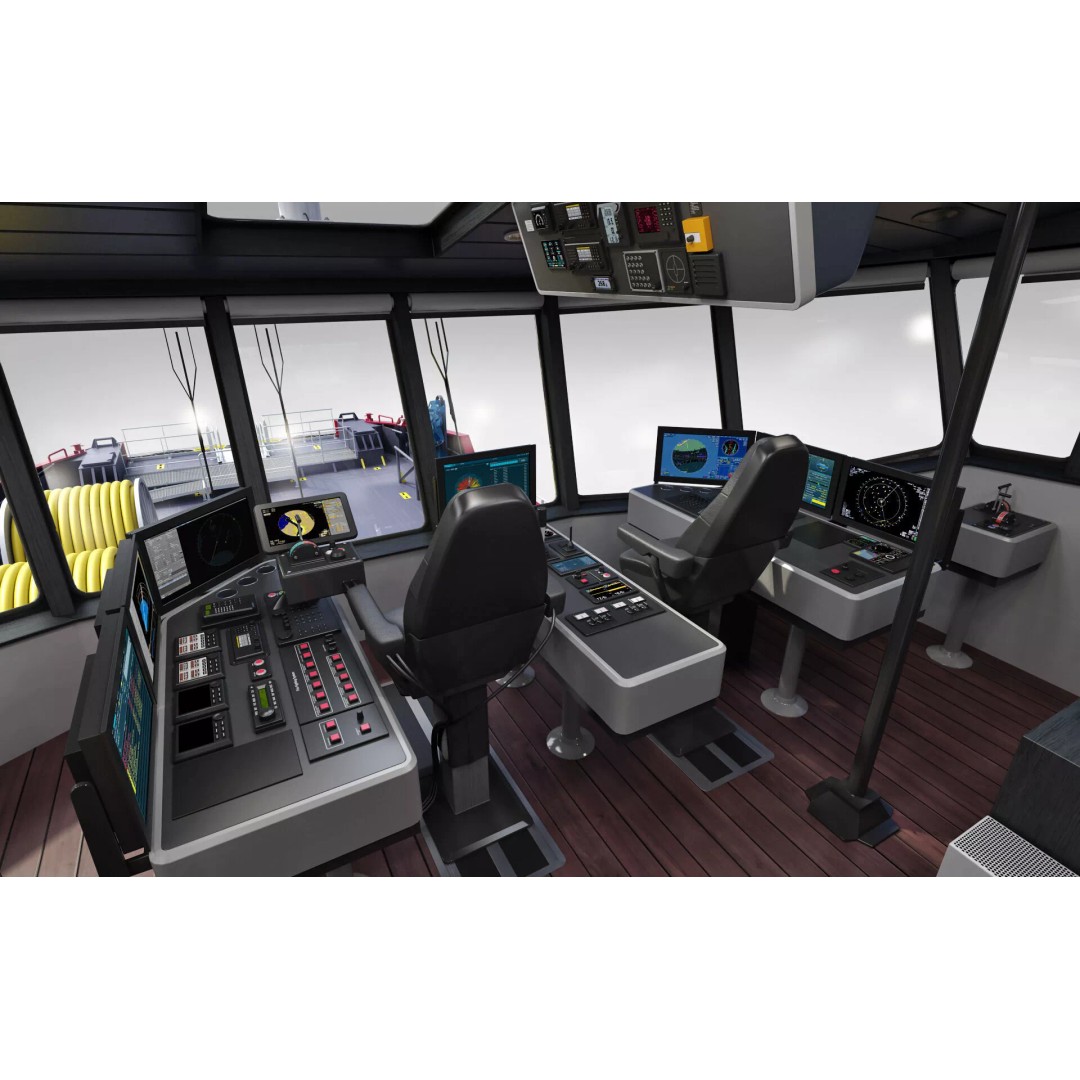 Ambulance Vessel 3D Model – High Detail Emergency Response Ship, FBX - View 35