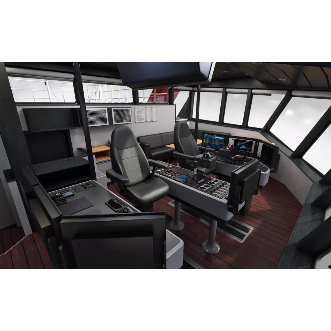 Ambulance Vessel 3D Model – High Detail Emergency Response Ship, FBX - View 38