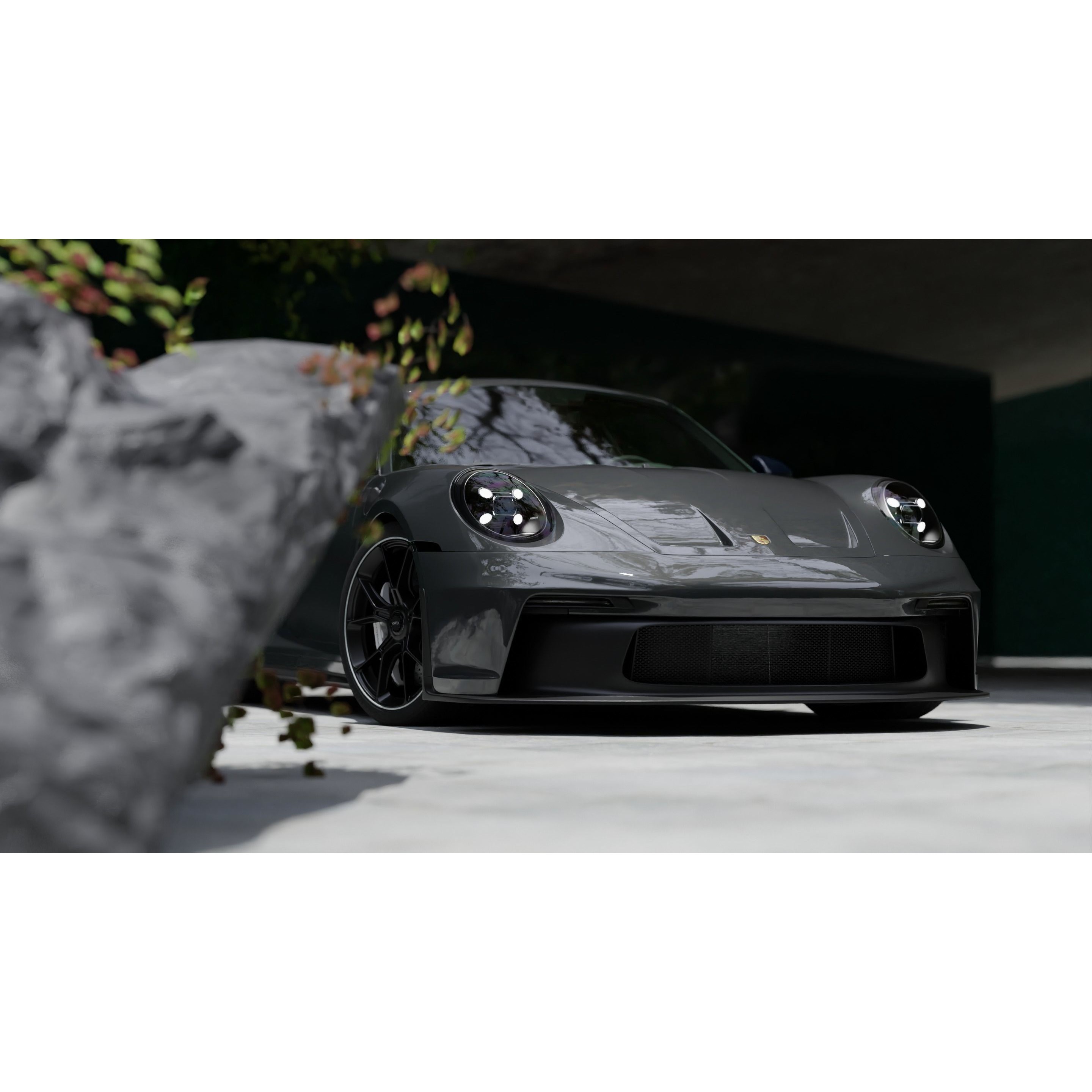 Chill Vibes Automotive Render Scene - Game-Ready 3D Model - View 6
