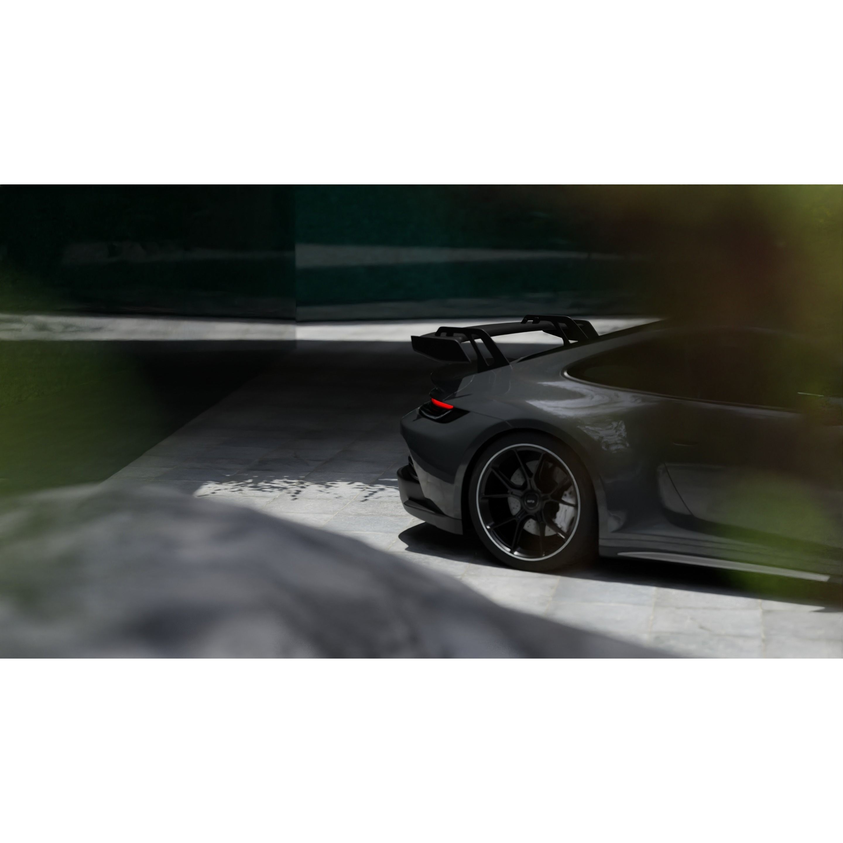 Chill Vibes Automotive Render Scene - Game-Ready 3D Model - View 7