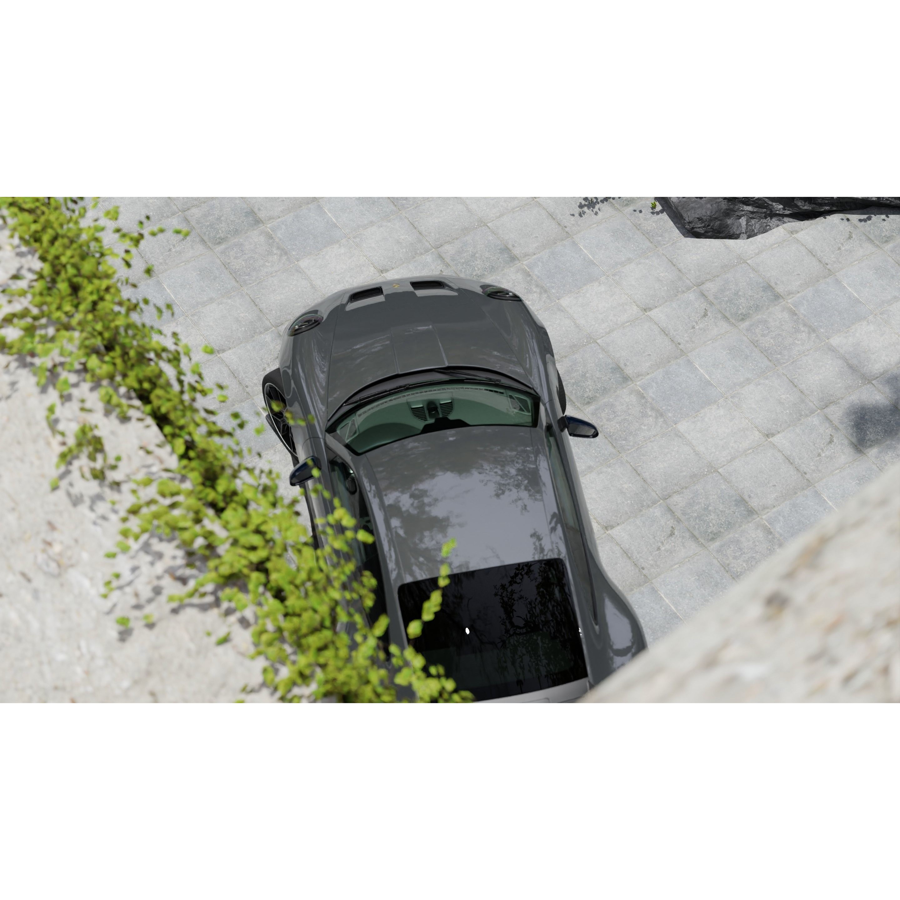 Chill Vibes Automotive Render Scene - Game-Ready 3D Model - View 9