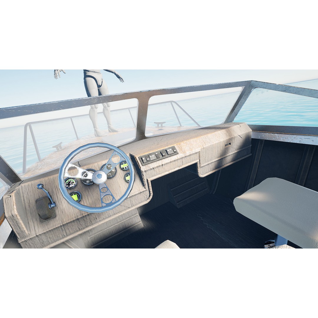 BTM Speed Boat 3D Model – Low Poly Game Asset, Unreal Engine - View 11