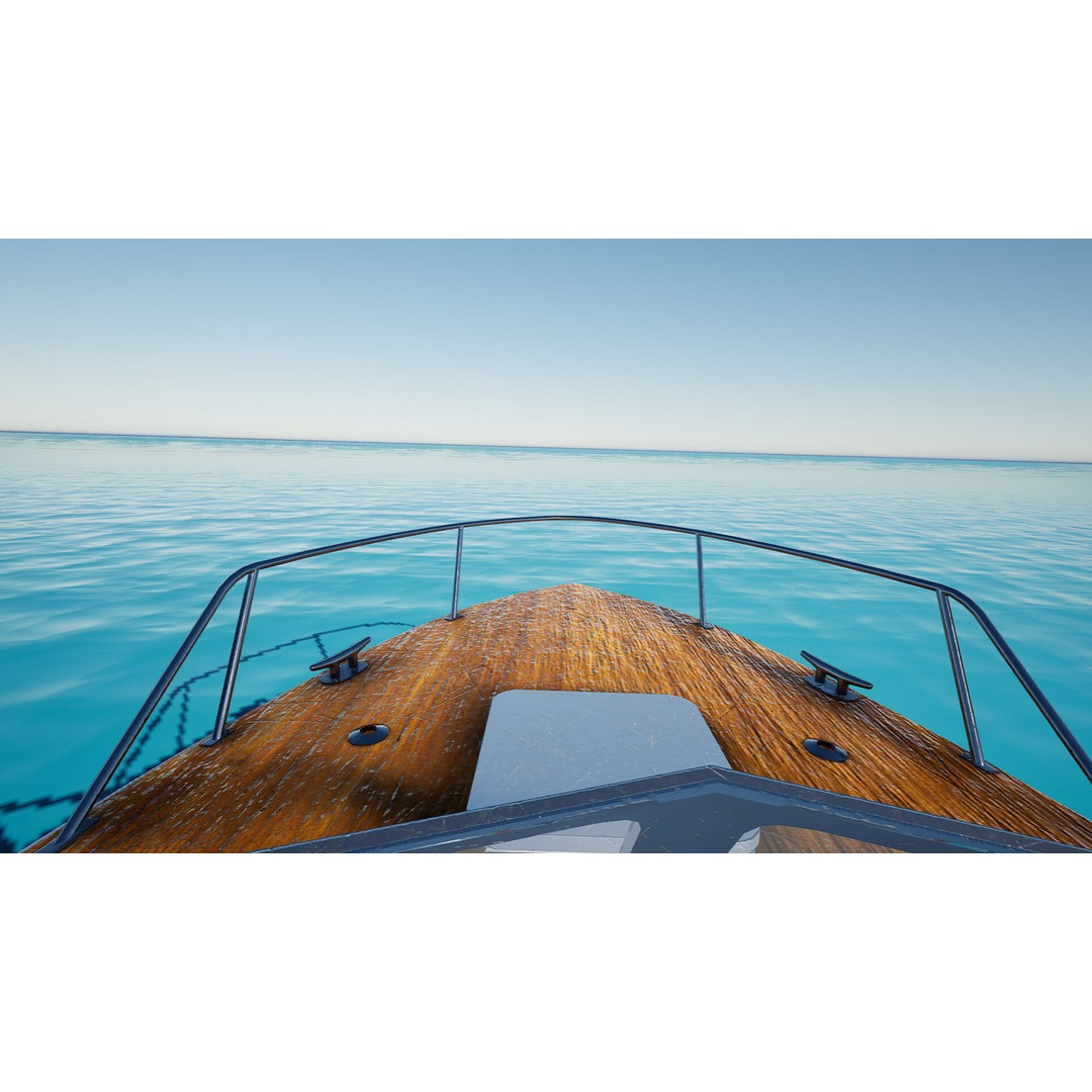 BTM Speed Boat 3D Model – Low Poly Game Asset, Unreal Engine - View 9