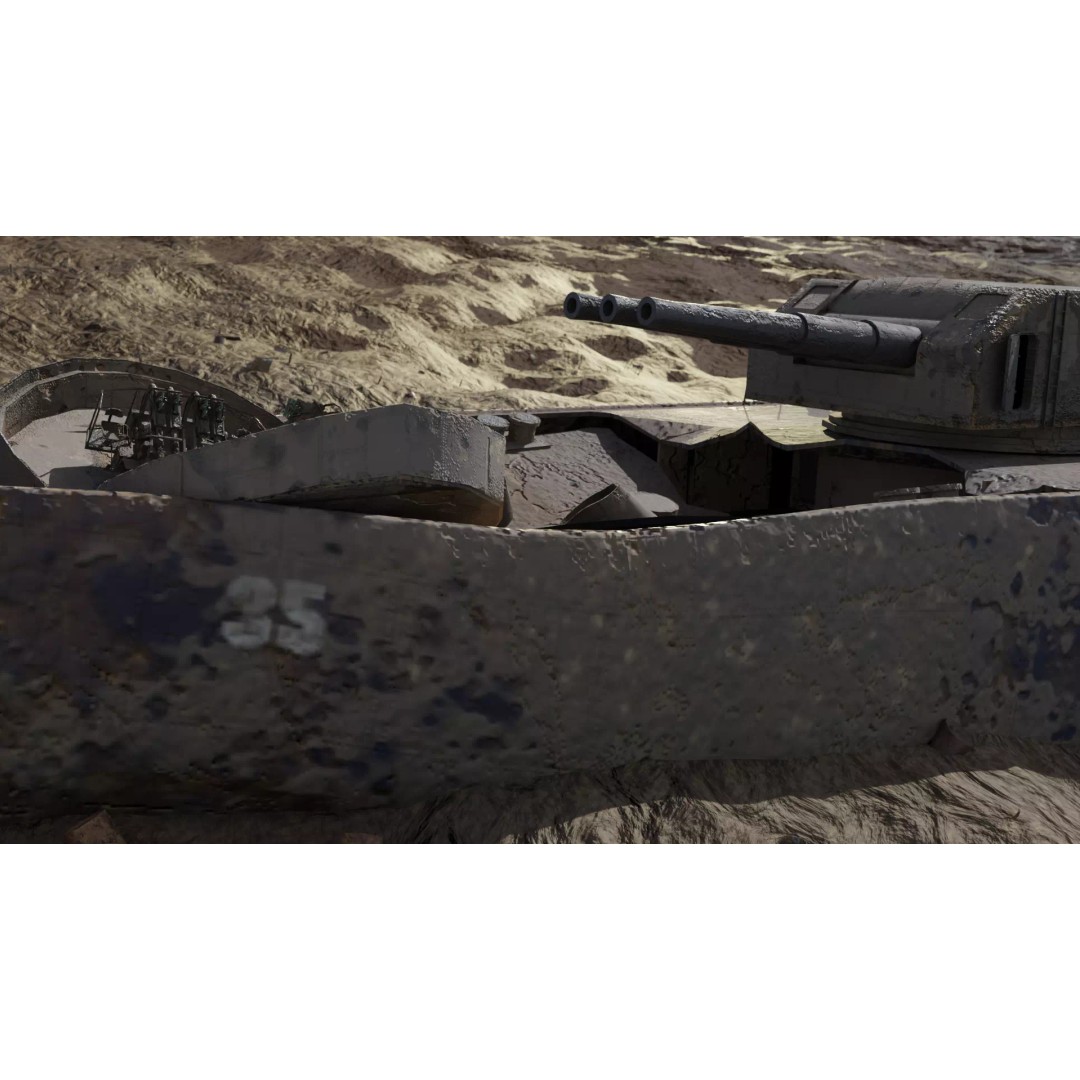 USS Indianapolis 3D Model – Historic Battleship, Blender, FBX, Game Ready - View 22
