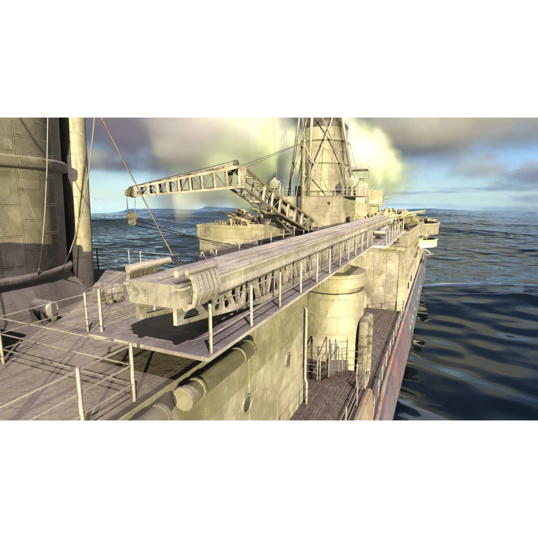 USS Indianapolis 3D Model – Historic Battleship, Blender, FBX, Game Ready - View 52