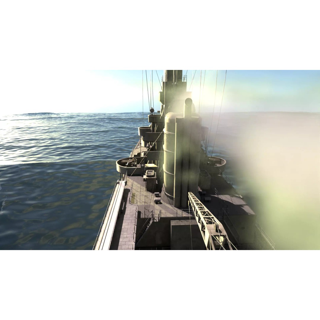 USS Indianapolis 3D Model – Historic Battleship, Blender, FBX, Game Ready - View 56