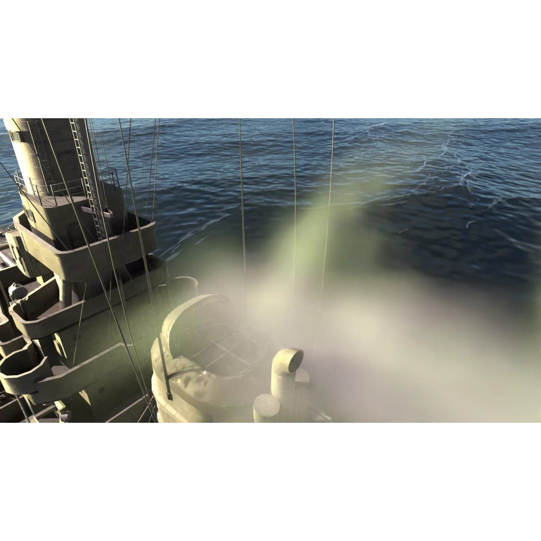 USS Indianapolis 3D Model – Historic Battleship, Blender, FBX, Game Ready - View 58