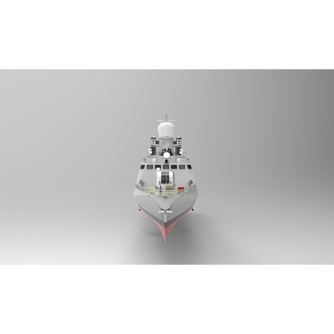 Buyan Class Corvette 3D Model – High Poly Military Vessel, FBX/Blender - View 5