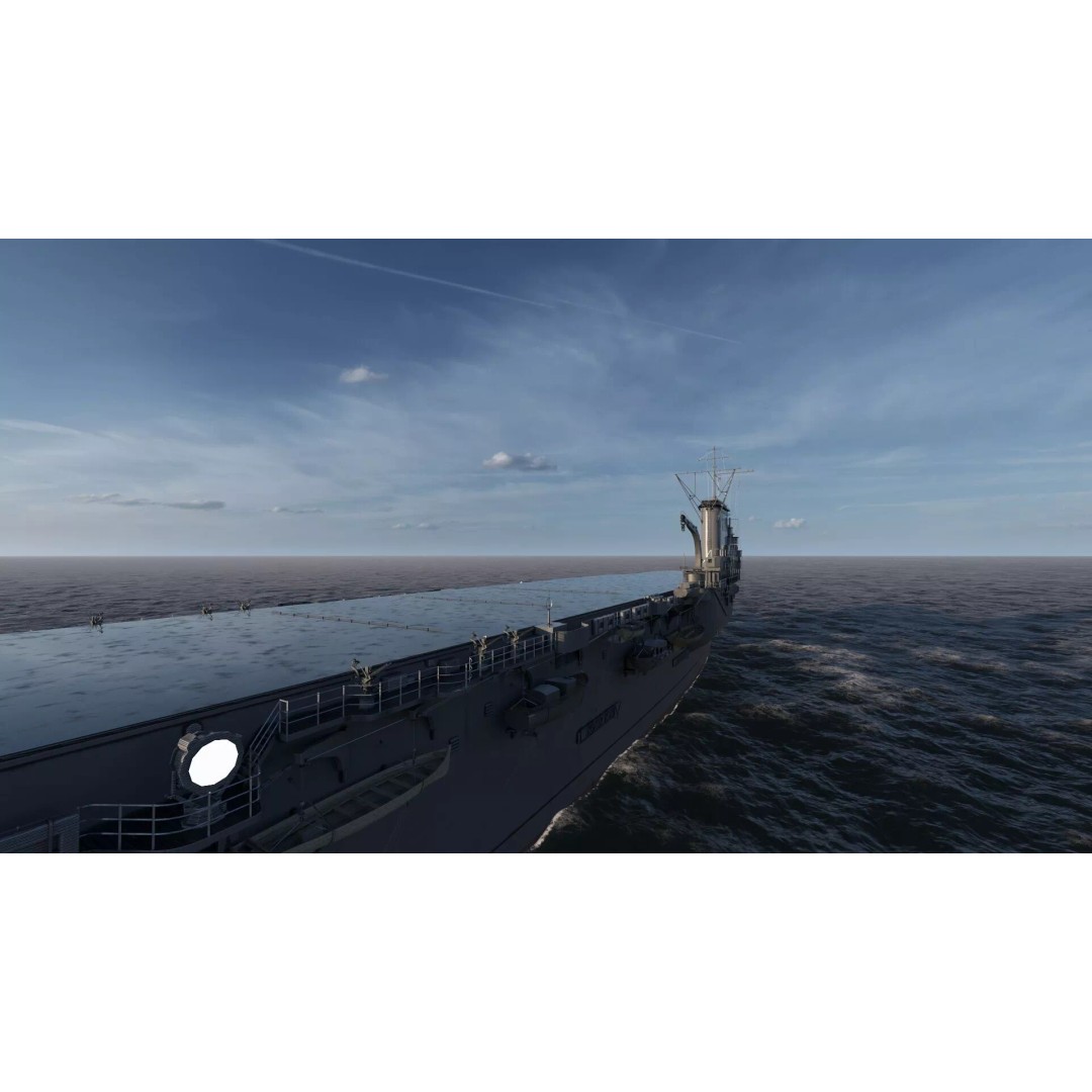 WW1 French Navy Aircraft Carrier 3D Model – Detailed Military Vessel, OBJ, FBX - View 19