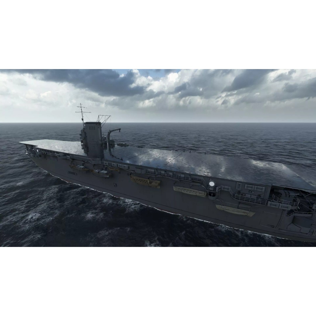 WW1 French Navy Aircraft Carrier 3D Model – Detailed Military Vessel, OBJ, FBX - View 51