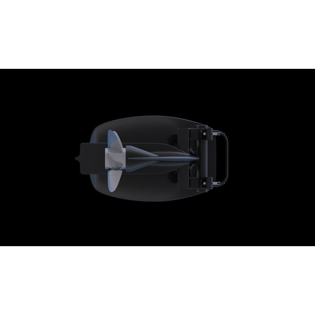 Fishing Boat Outboard Motor 3D Model – Low Poly Game Asset, FBX - View 9