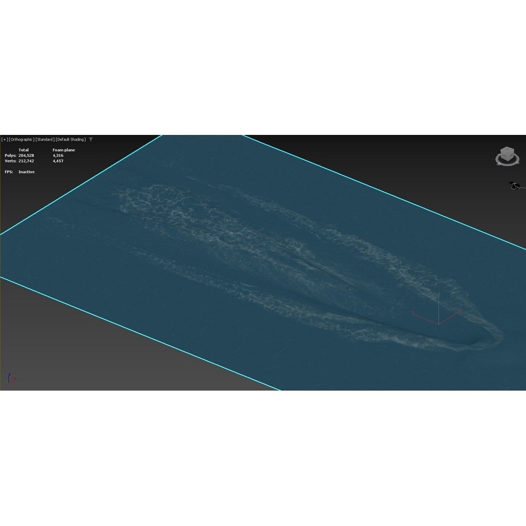 Fishing Boat 3D Model – Sleek Recreational Motorboat, FBX - View 7