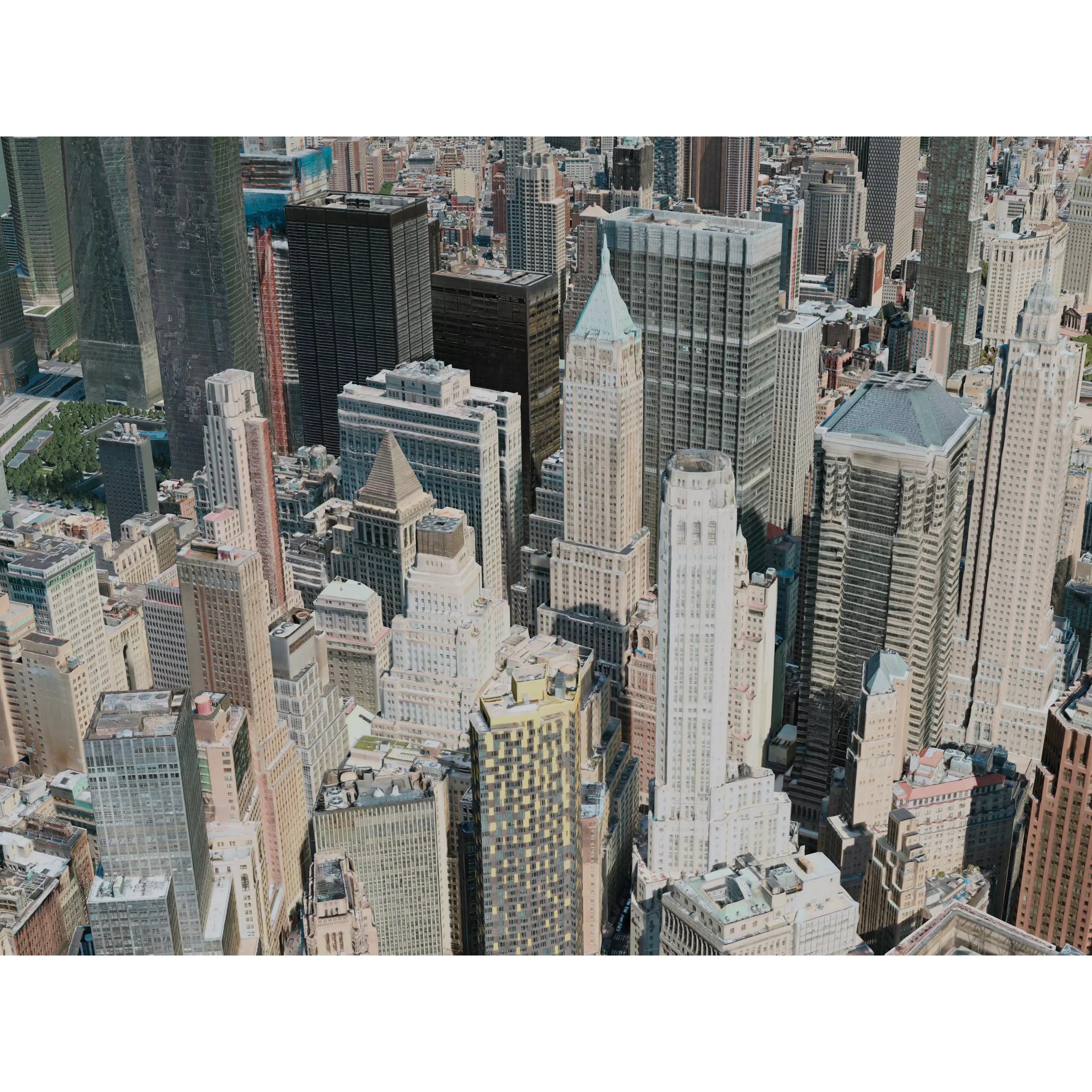 New York City Lower Manhattan - Game-Ready 3D Model - View 5