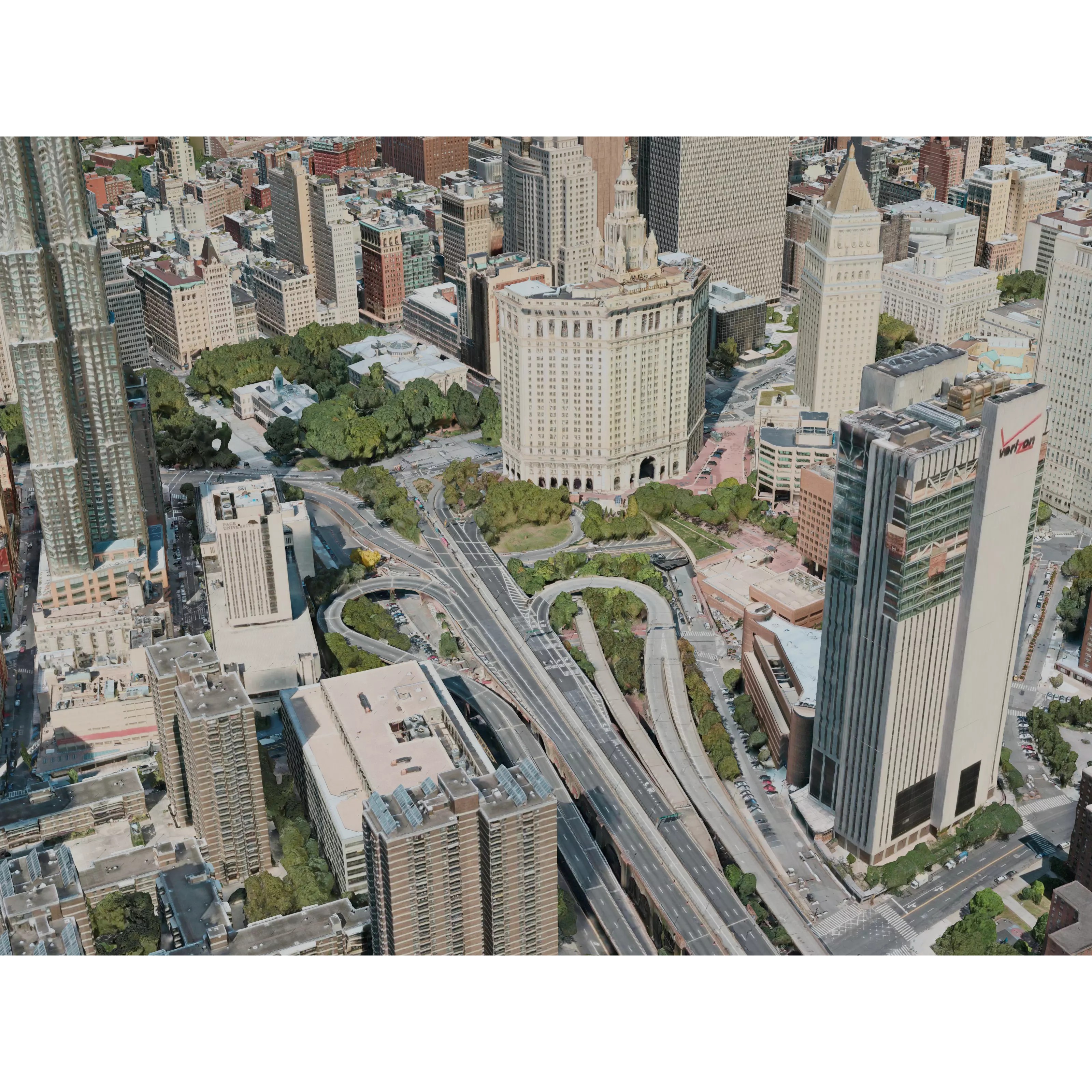 New York City Lower Manhattan - Game-Ready 3D Model - View 6
