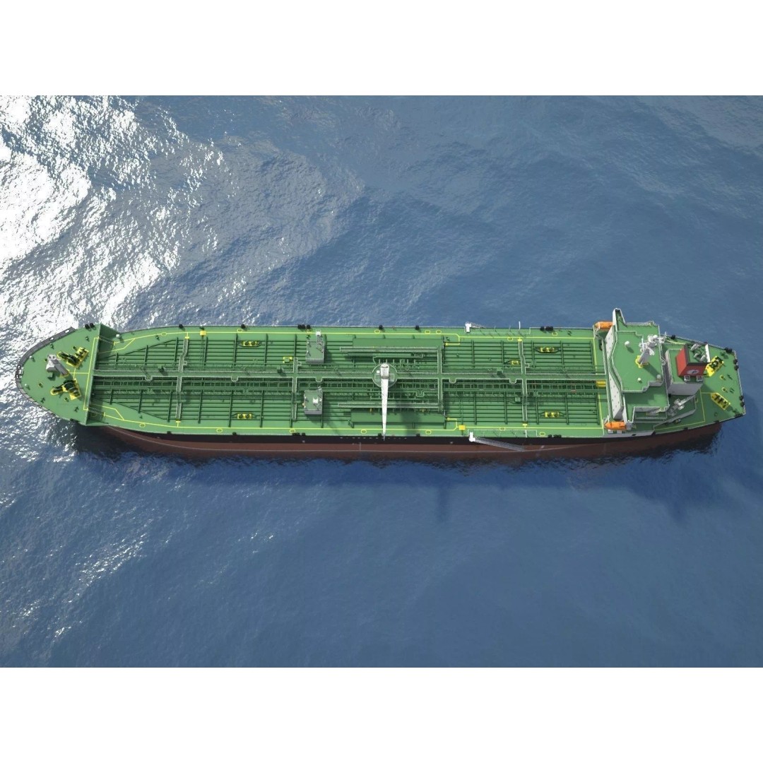 Oil Tanker Ship 3D Model – High Poly PBR Textured Asset, FBX - View 11