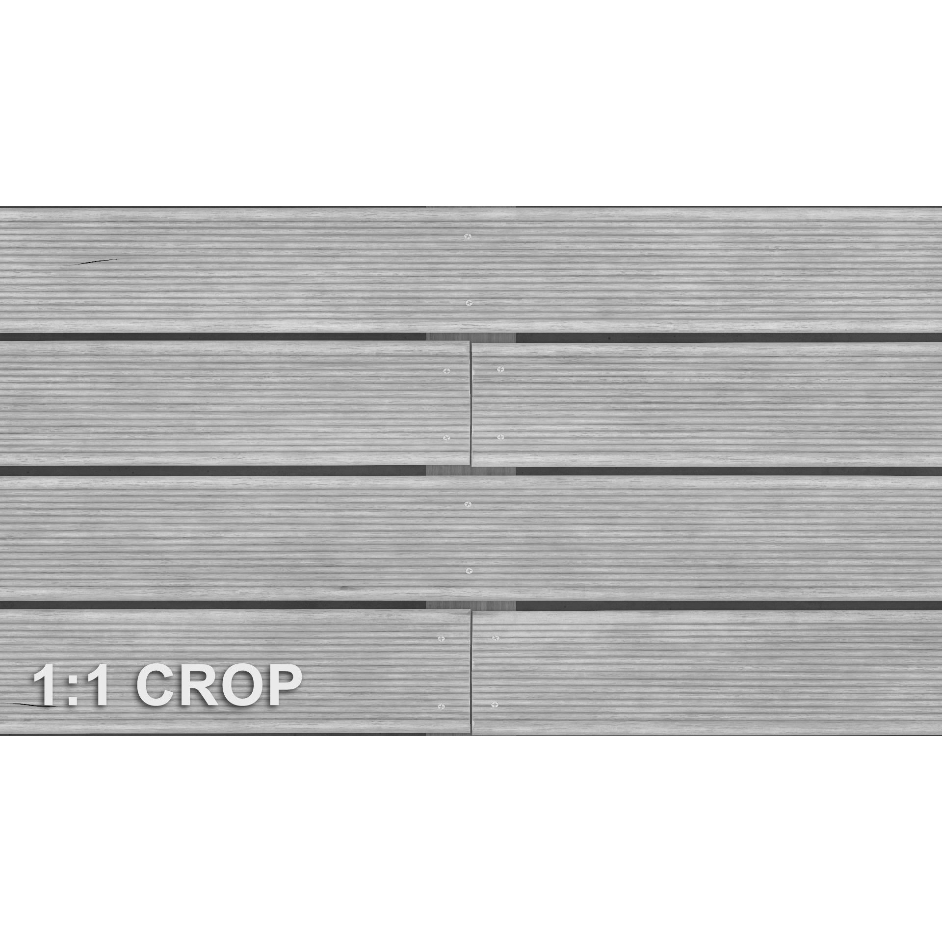 Dark Oak Decking Texture - PBR 3D Model - View 10