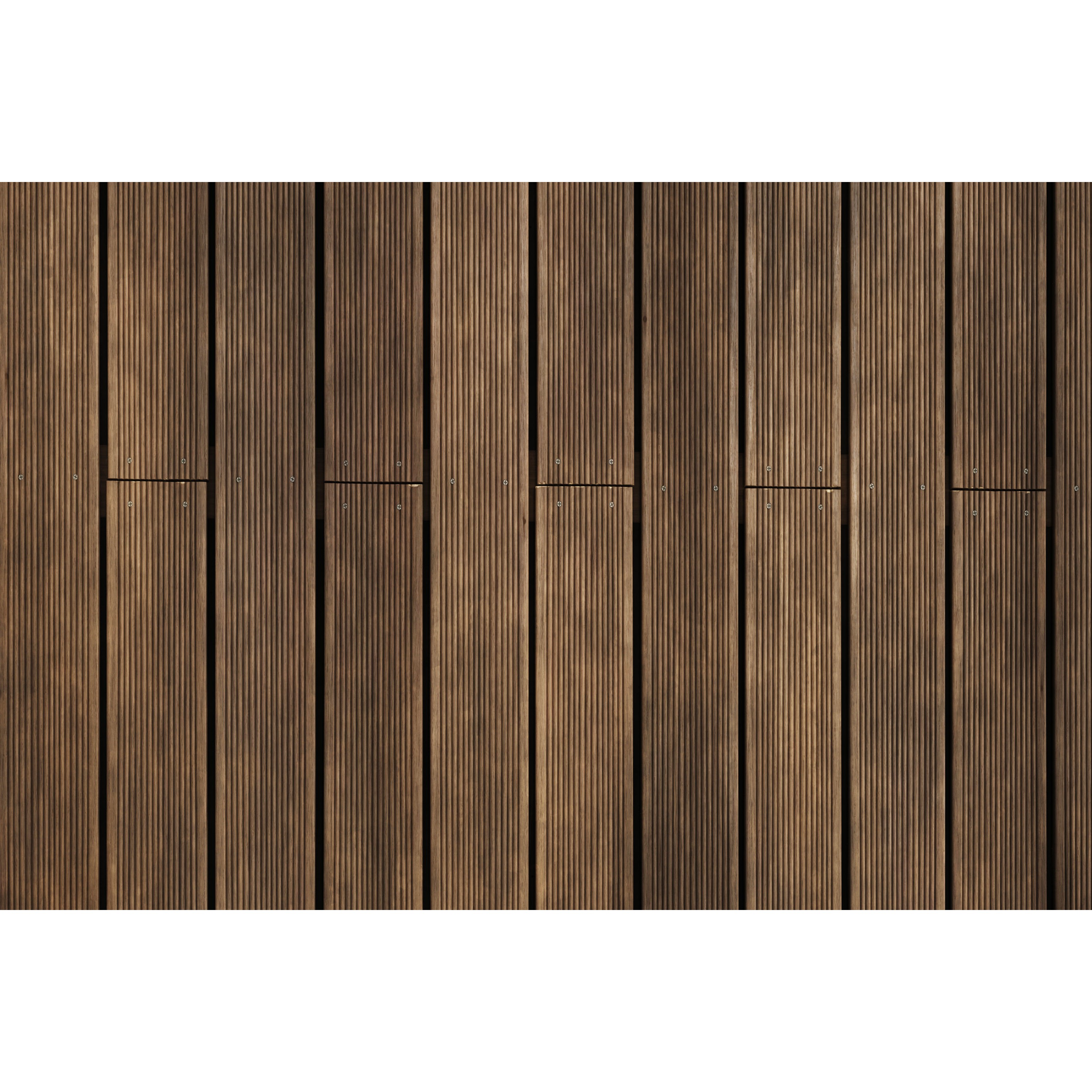 Dark Oak Decking Texture - PBR 3D Model - View 7