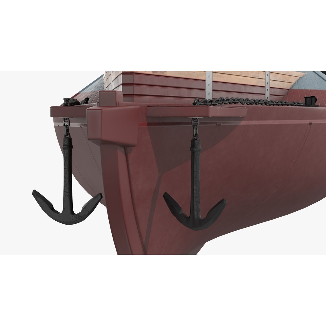 Confederate Navy Ship CSS Virginia 3D Model – Historic Ironclad, PBR Textures - View 21
