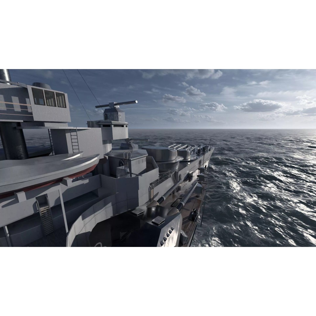 WW1 German Navy Battleship 3D Model – Majestic Class, Lumion Ready - View 15