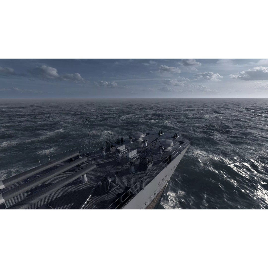 WW1 German Navy Battleship 3D Model – Majestic Class, Lumion Ready - View 17