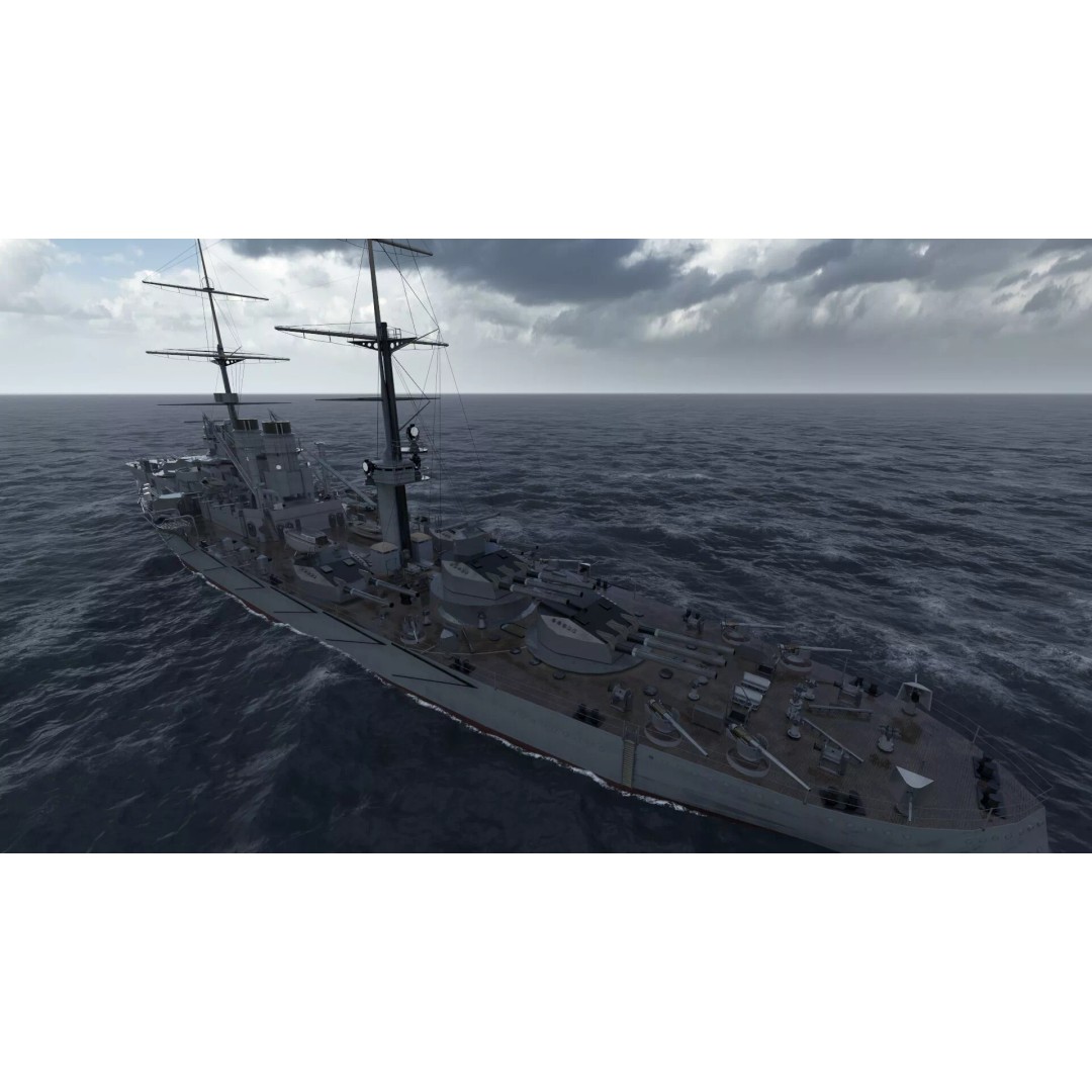 WW1 German Navy Battleship 3D Model – Majestic Class, Lumion Ready - View 35