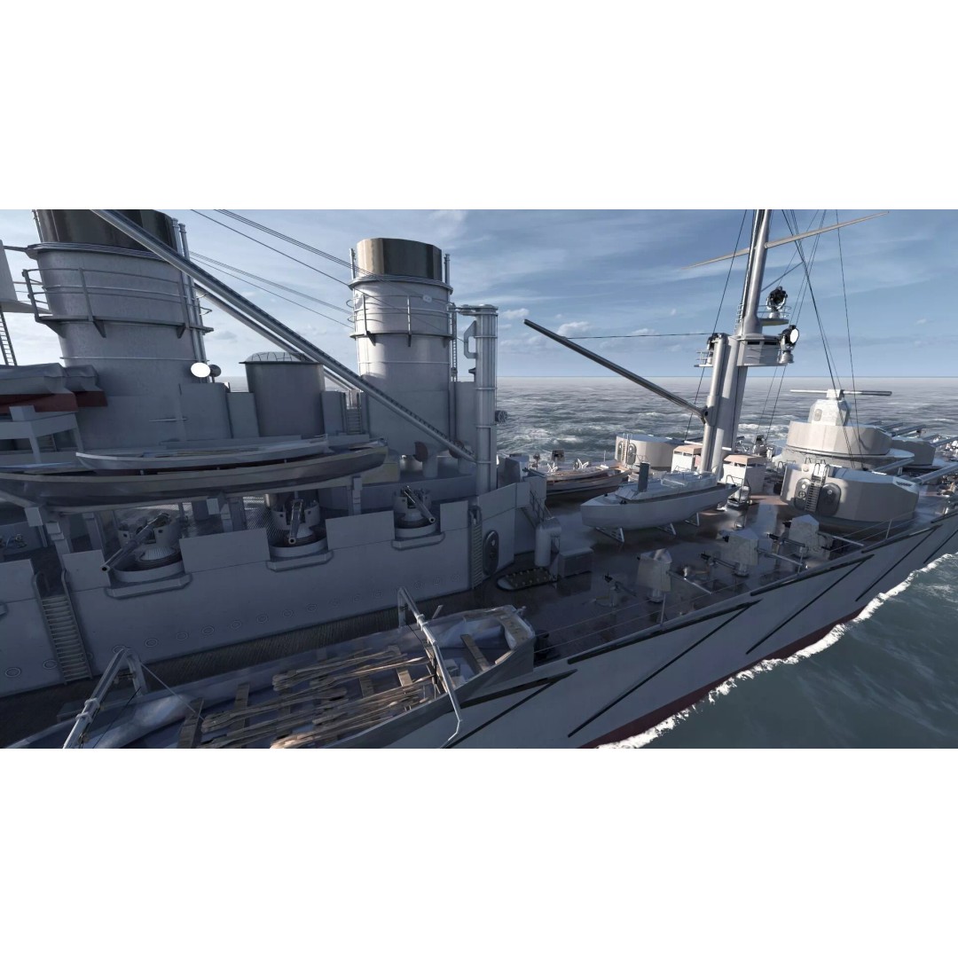 WW1 German Navy Battleship 3D Model – Majestic Class, Lumion Ready - View 45
