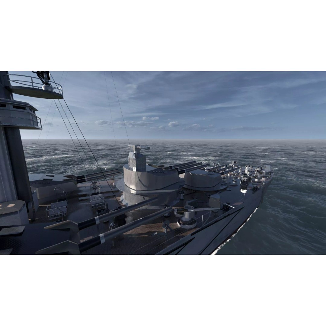 WW1 German Navy Battleship 3D Model – Majestic Class, Lumion Ready - View 47