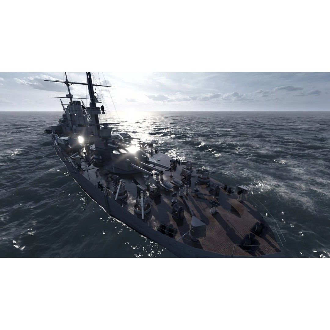 WW1 German Navy Battleship 3D Model – Majestic Class, Lumion Ready - View 49