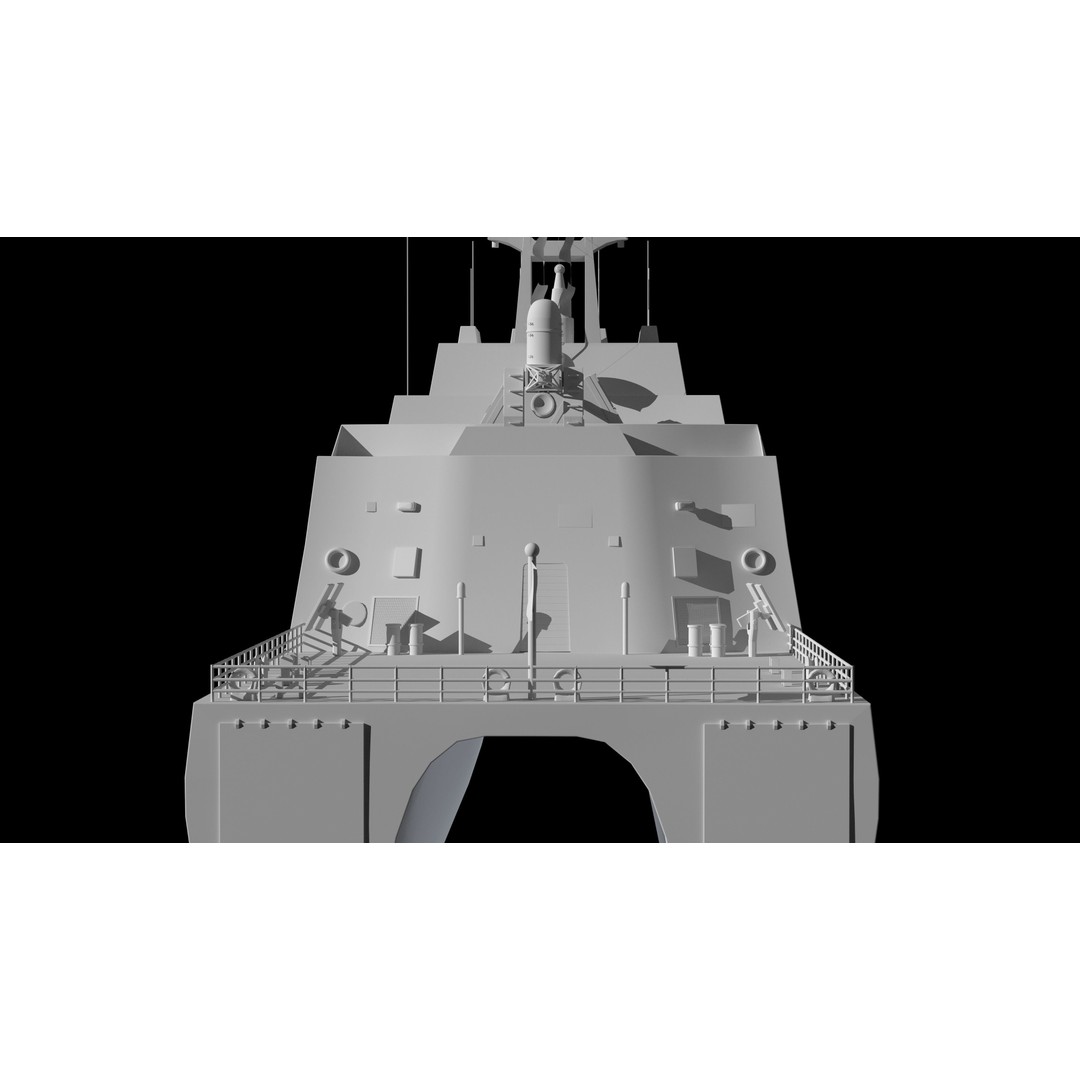 Tuojiang Class Patrol Ship 3D Model – Military Watercraft, PBR Textures, FBX