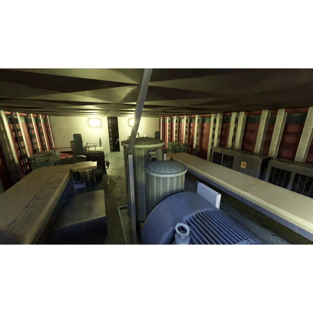 Detailed Tug Boat 3D Model – Industrial Watercraft with Interior, OBJ - View 30