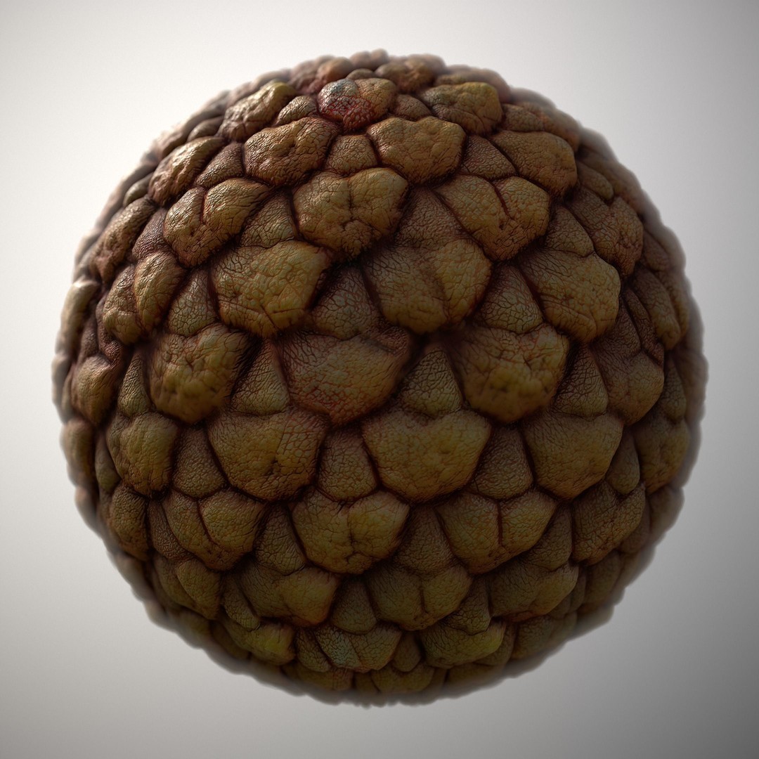 Alien Skin 3D Model – Seamless PBR Texture Pack, 8K & 4K - View 13