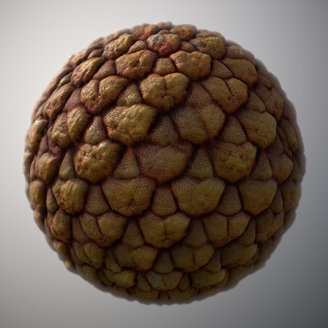 Alien Skin 3D Model – Seamless PBR Texture Pack, 8K & 4K - View 14