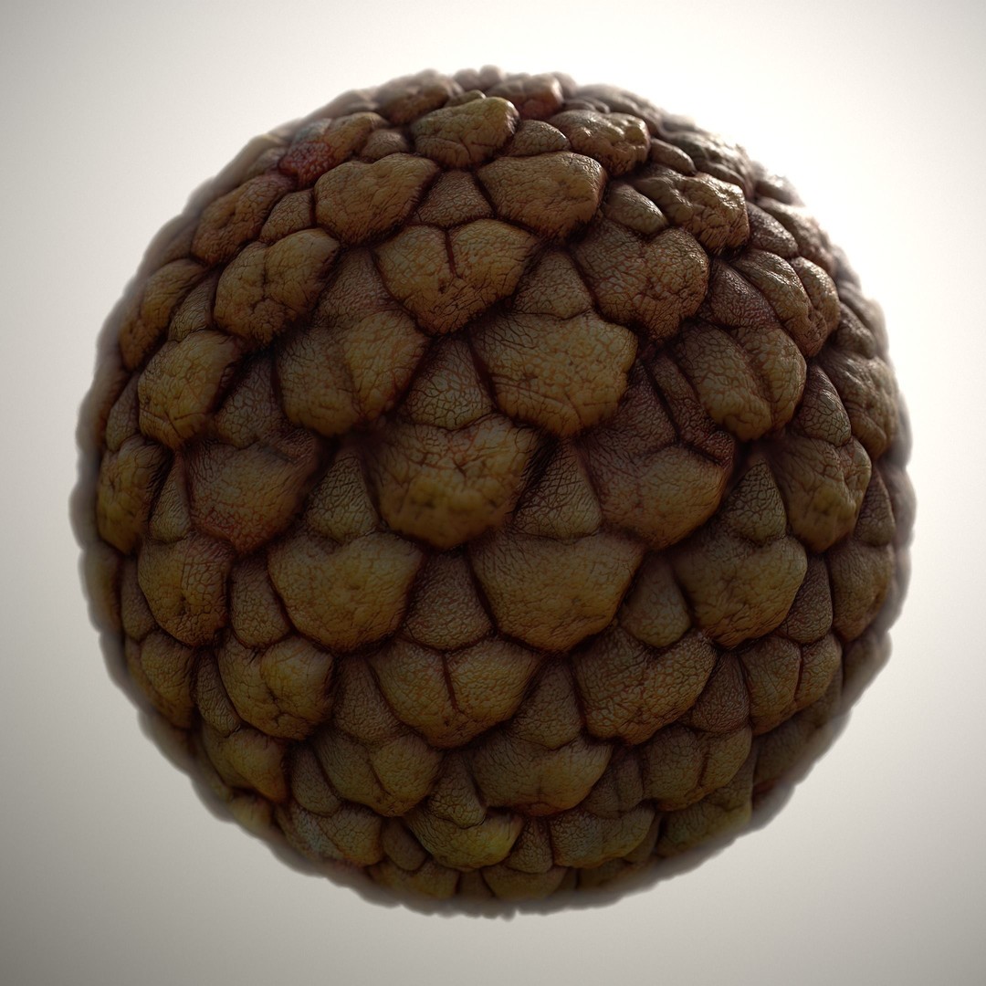 Alien Skin 3D Model – Seamless PBR Texture Pack, 8K & 4K - View 8