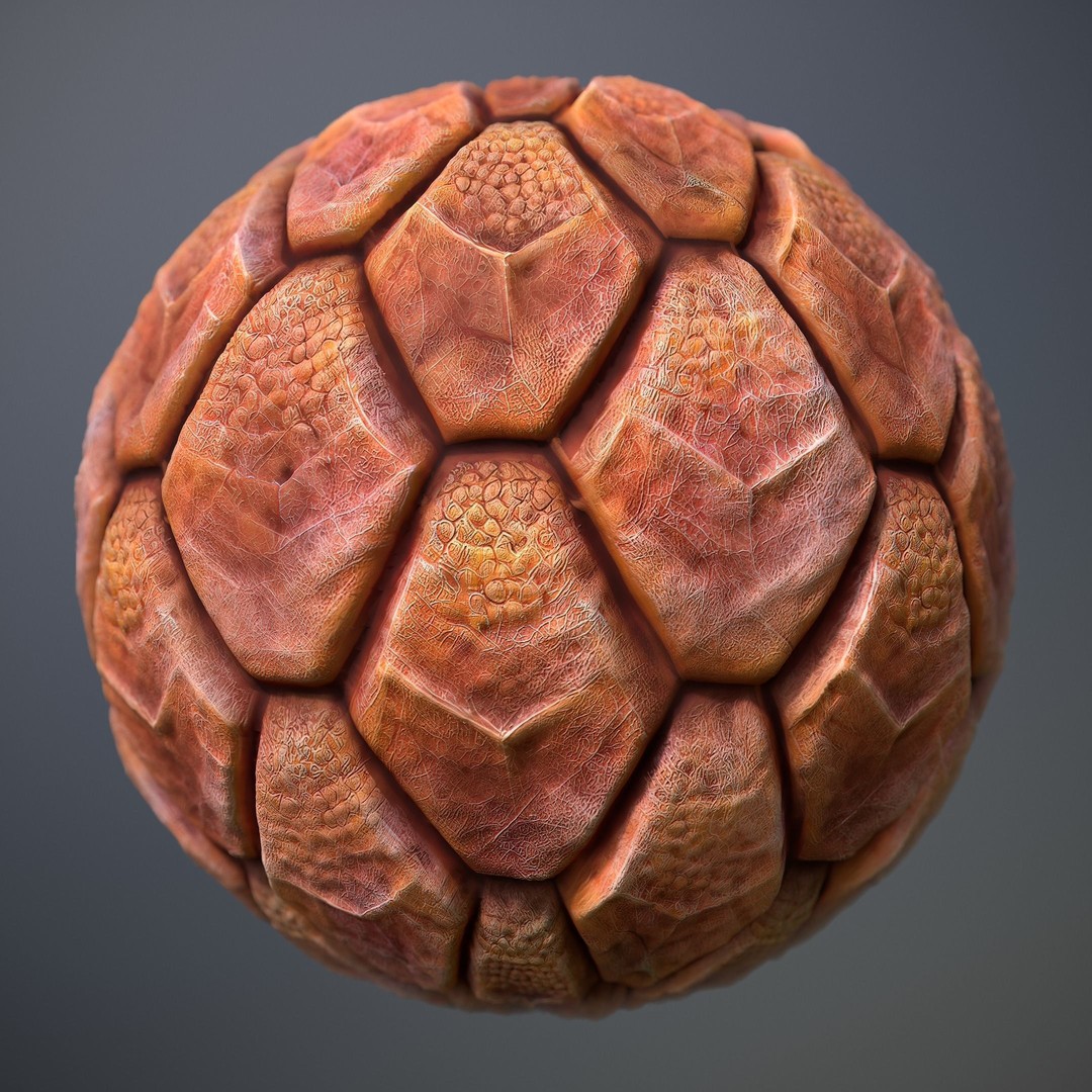 Alien Skin 3D Model – Seamless PBR Texture Pack, FBX & PNG - View 18