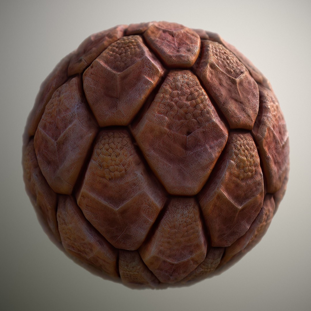 Alien Skin 3D Model – Seamless PBR Texture Pack, FBX & PNG - View 6