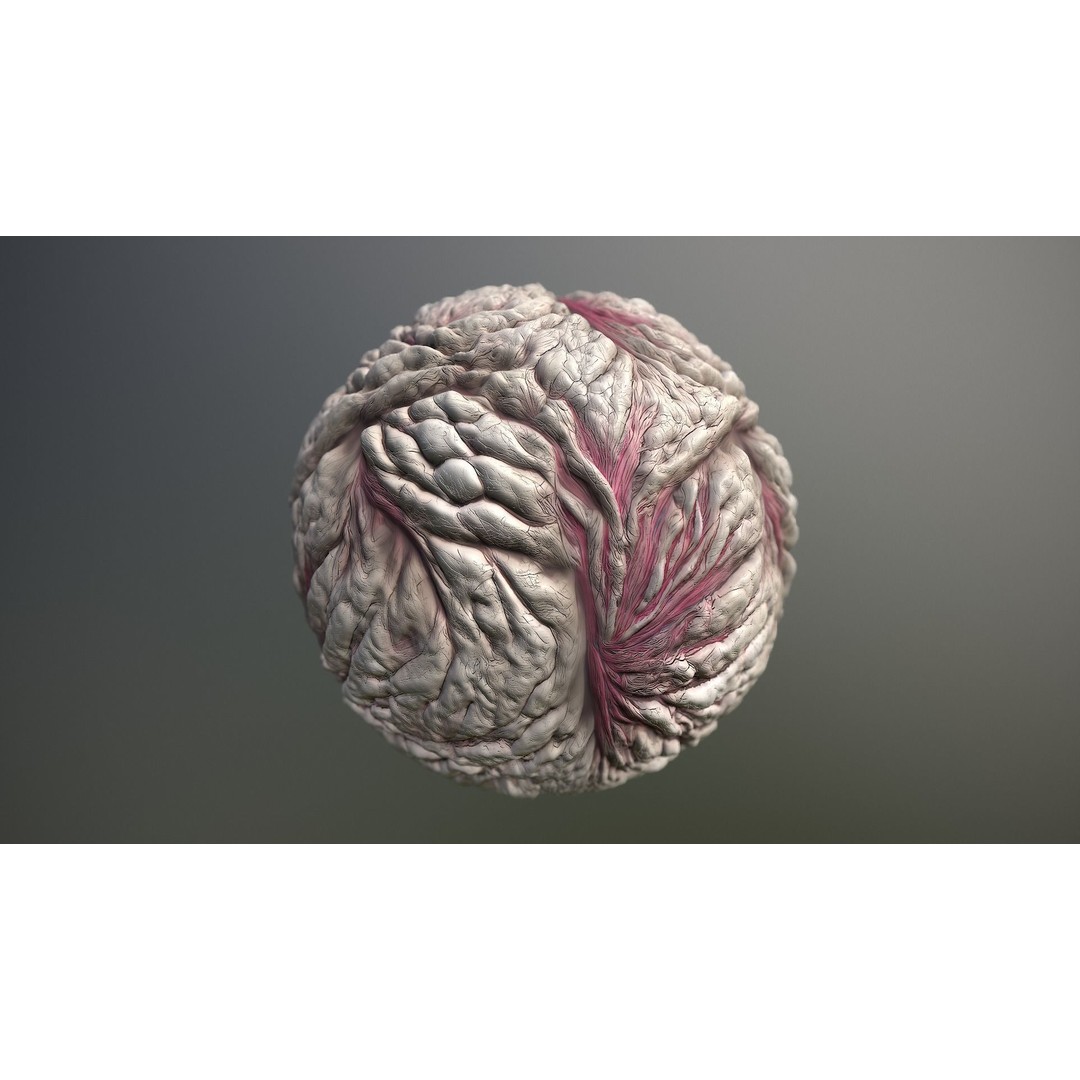 Monster Skin 3D Model – Seamless PBR Texture for Game Assets - View 13