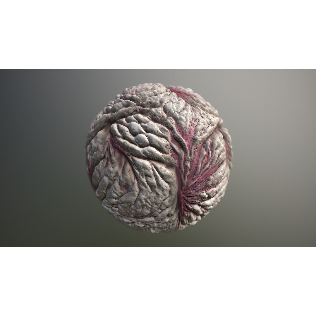 Monster Skin 3D Model – Seamless PBR Texture for Game Assets - View 15