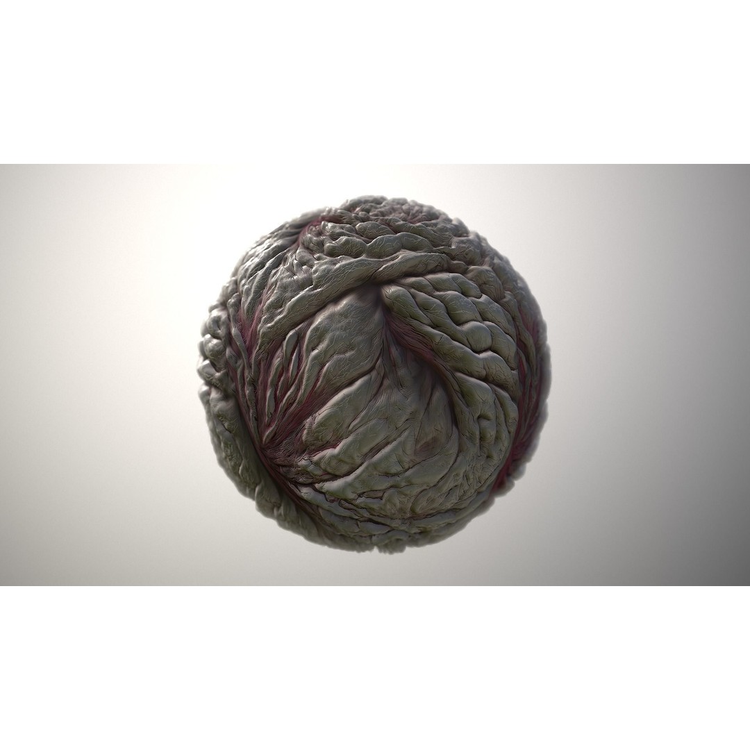 Monster Skin 3D Model – Seamless PBR Texture for Game Assets - View 4