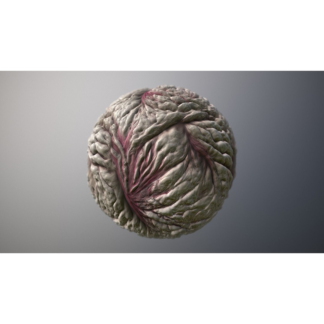 Monster Skin 3D Model – Seamless PBR Texture for Game Assets - View 7