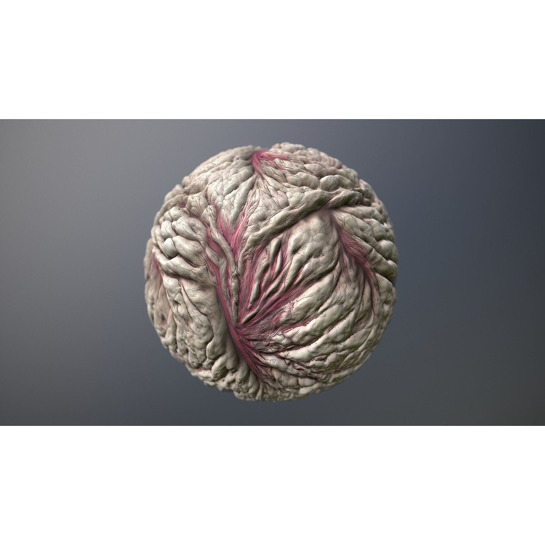 Monster Skin 3D Model – Seamless PBR Texture for Game Assets - View 9