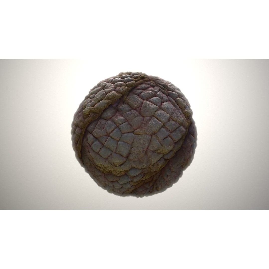 Monster Skin 3D Model – Seamless PBR Texture Pack for Games