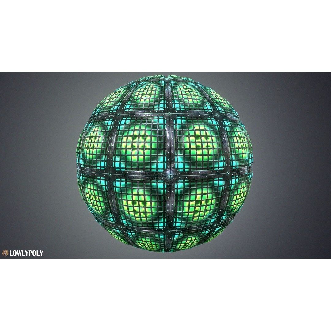 Sci-fi Textures 3D Model – Hand Painted PBR Textures, PNG - View 18