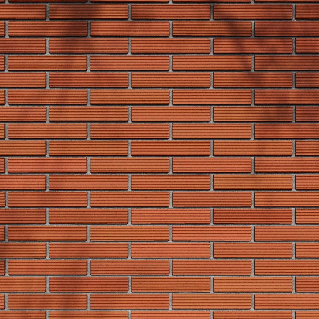 Brick Wall 3D Model – PBR Textures with Seamless Variants, OBJ & FBX - View 13