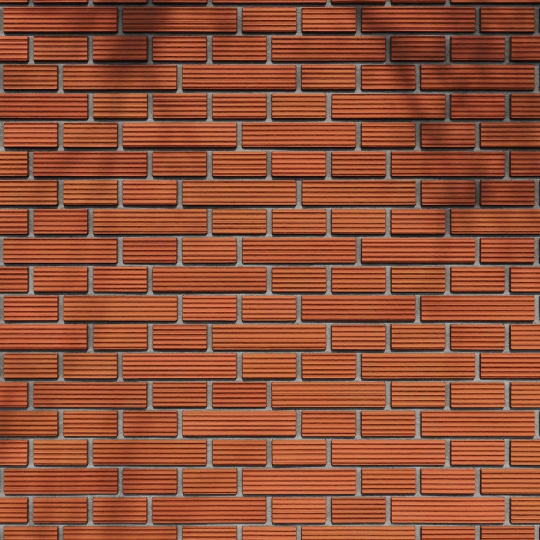 Brick Wall 3D Model – PBR Textures with Seamless Variants, OBJ & FBX - View 15