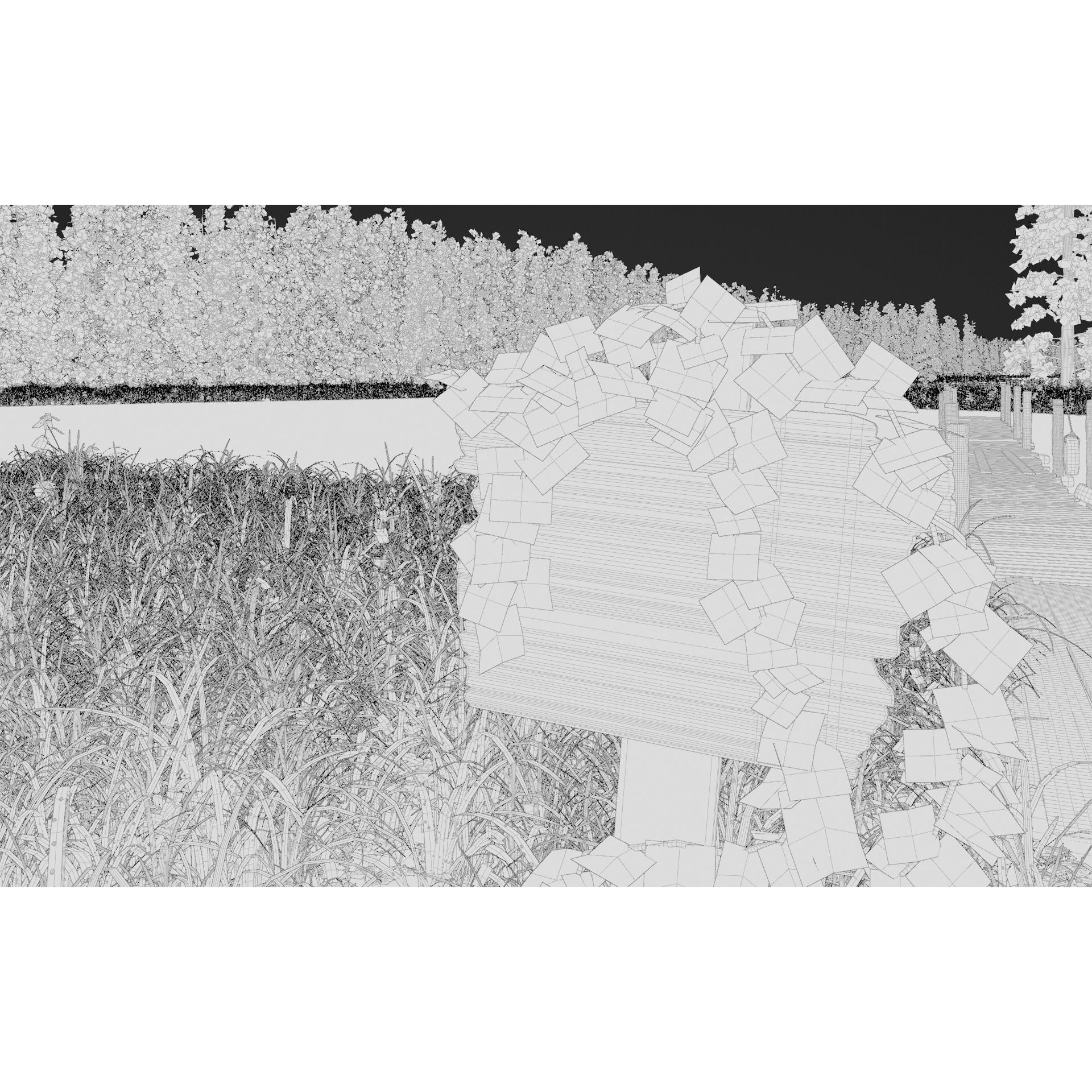 Forest Lake - Game-Ready 3D Model - View 20