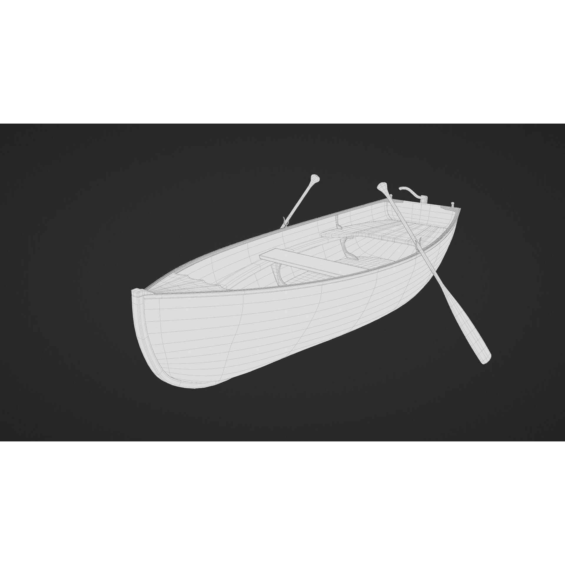 Forest Lake - Game-Ready 3D Model - View 23