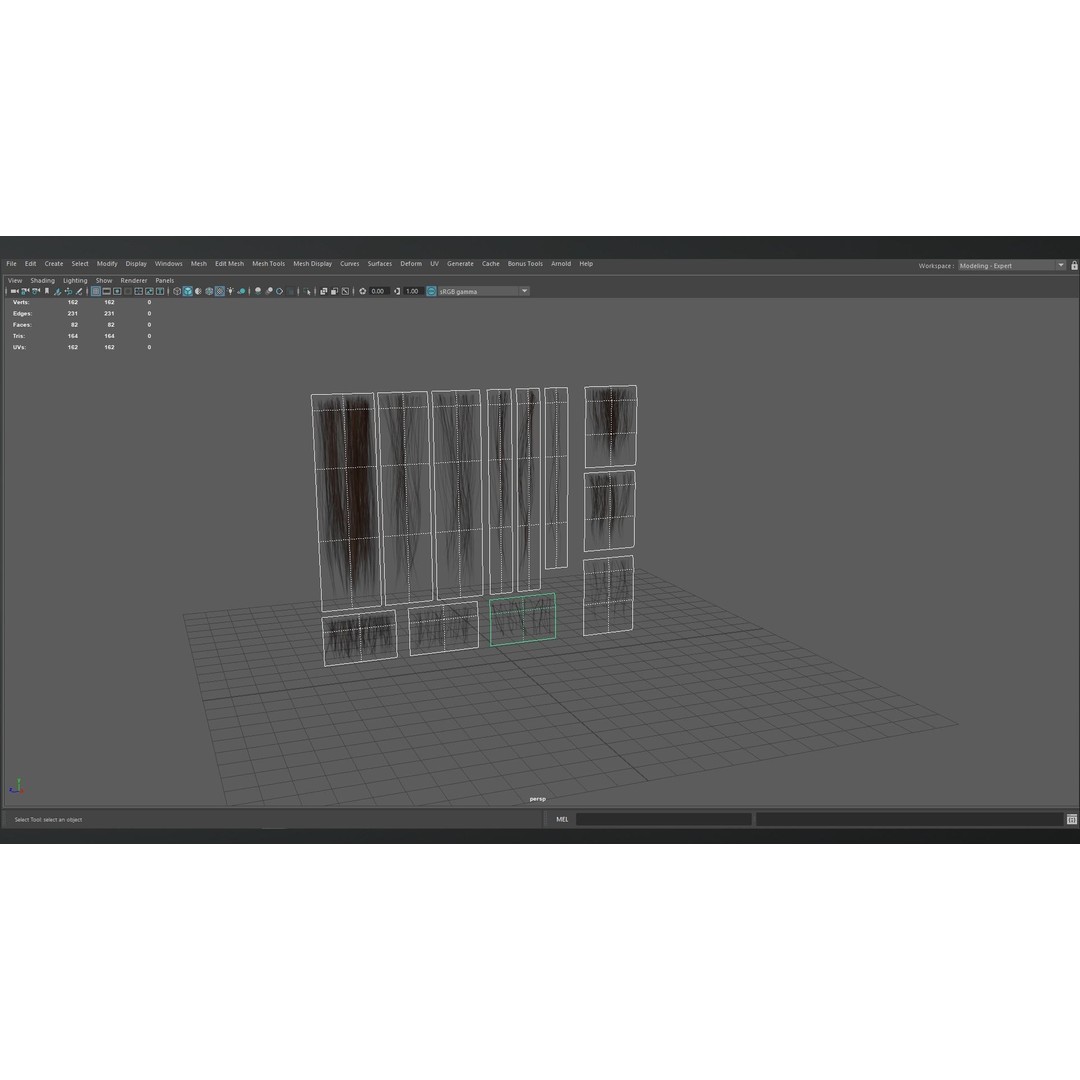 Realistic Hair Textures 3D Model – PBR Hair Texture Set for Short Styles - View 6
